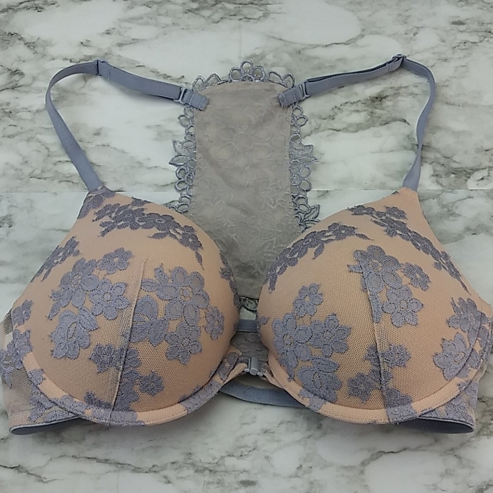 PINK Victoria 's Secret Lace Pushup 32D